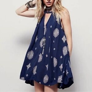 Free People Tree Swing Medallion Tunic Dress